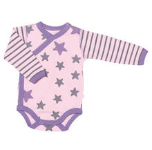 Omlott-body med stjärnor rosa