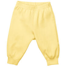 Pants organic, yellow