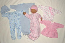 Pattern for clothes to the Preemiedoll
